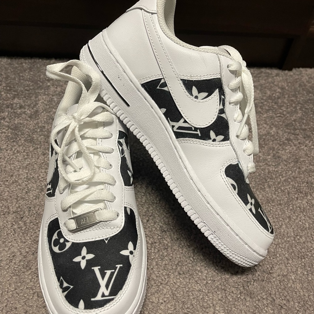 Custom made Louis Vuitton sneakers